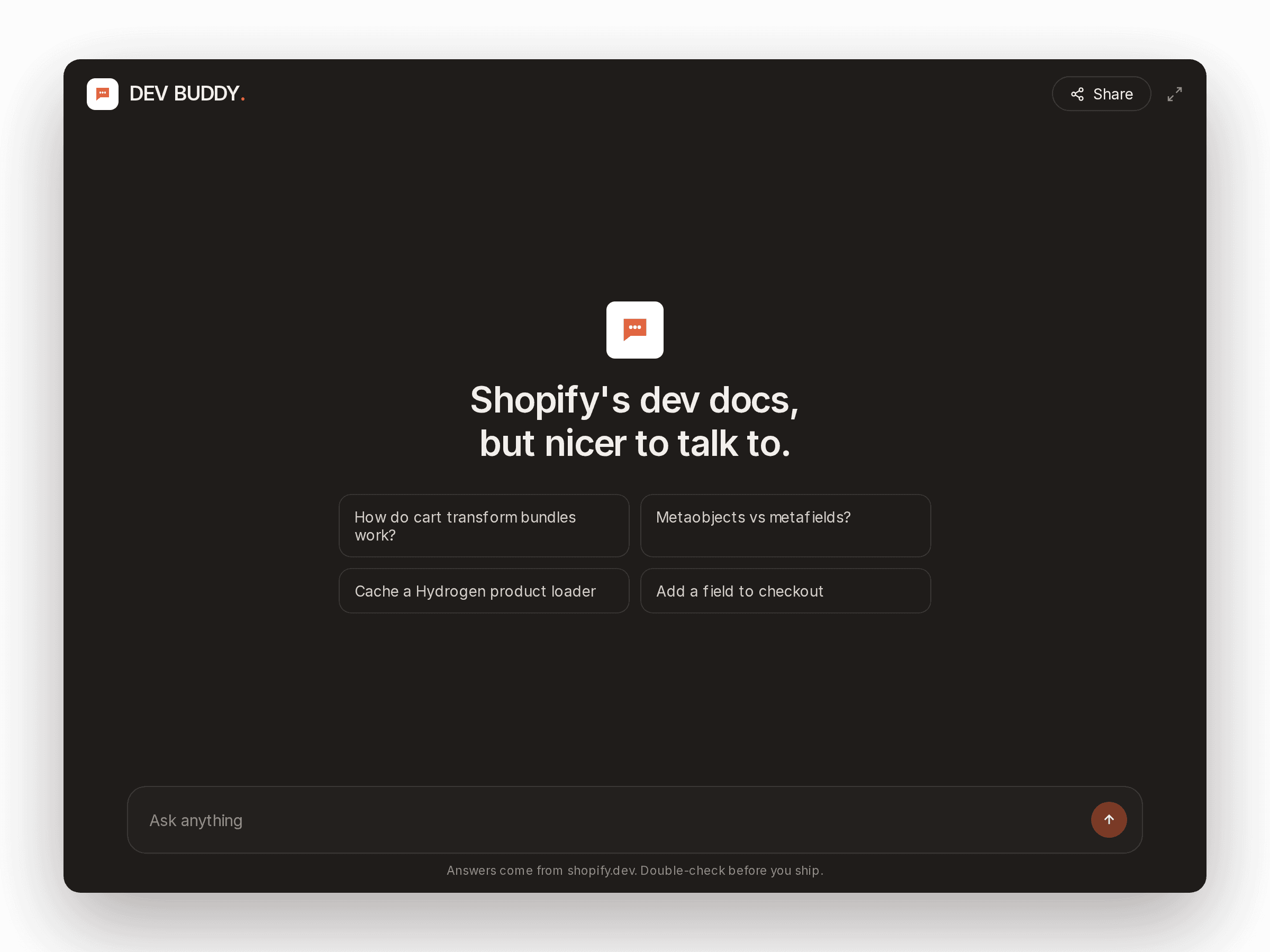DevBuddy detail 2